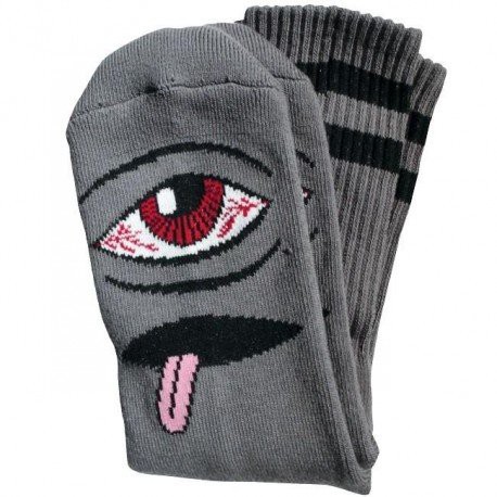 TOY MACHINE SOCKS BLOODSHOT EYE BLACK