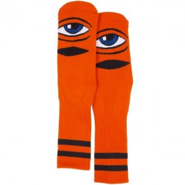 TOY MACHINE SOCKS SECT EYE III ORANGE