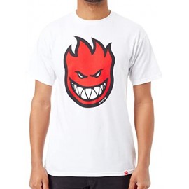 SPITFIRE TEE SHIRT SS BIGHEAD FILL WHITE