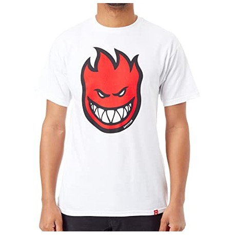 SPITFIRE TEE SHIRT SS BIGHEAD FILL WHITE
