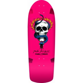 POWELL PERALTA DECK REISSUE MCGILL SKULL SNAKE Pink 10 X 30.1