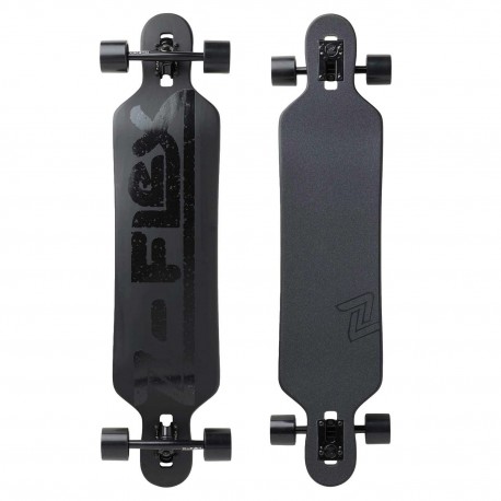 Z-Flex Longboard Drop Thru Coal Dust