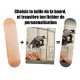 Skate personnalisé avec votre image, logo, texte ...