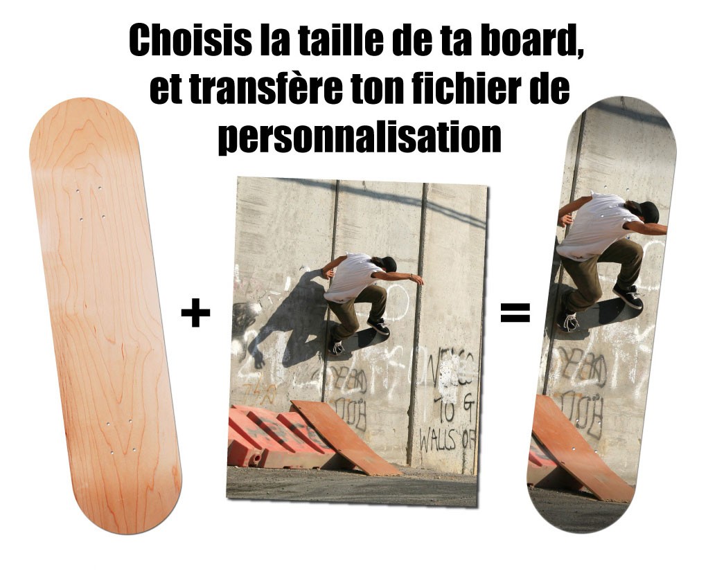 Viscoso Danubio pub Skate personnalisée, créé un design unique pour ton skateboard idée cadeau