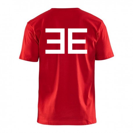 Elite logo T-shirt, red