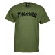 THRASHER  Skateboard Magazine T-shirt, army green